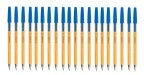 Q-Connect Fine Blue Ballpoint Pen (Pack of 20)