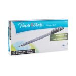 Papermate Flexgrip Ultra Ballpoint Pen Fine - Black (12 Pack)