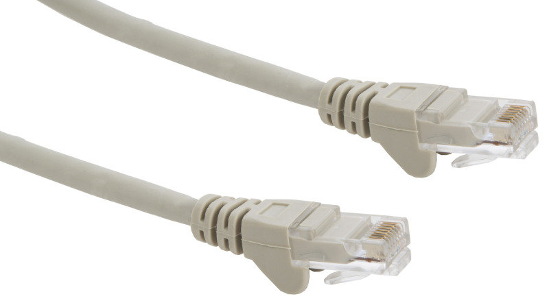 Xenta Cat6 Snagless UTP Patch Cable (Grey) 0.5m