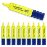 Staedtler Textsurfer Marker Fluo Yellow - 10 Pack