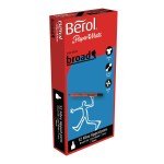 Berol Black Water-Based Colourbroad Pens (12 Pack)