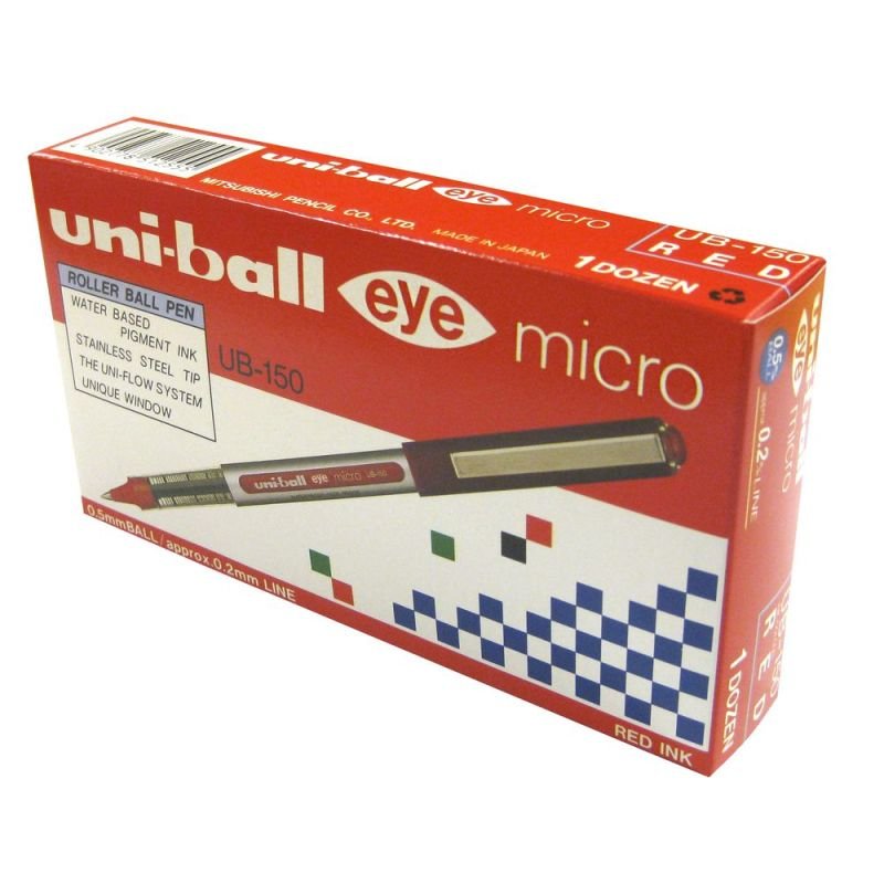 uni-ball UB150 Eye Rollerball Pack of 12