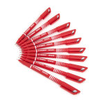 Stabilo Sensor Fineliner Pen - Red (10 Pack)