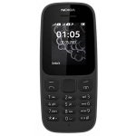Nokia 105 Single SIM Mobile Phone (2017) - Black