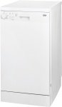 Beko DFS05010W Free Standing Slimline Dishwasher
