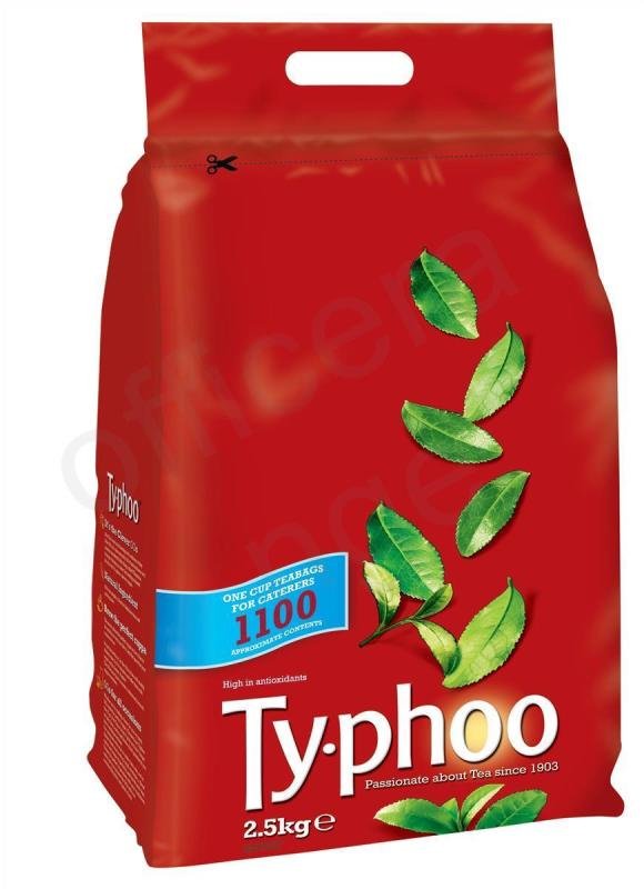 Typhoo 1 Cup Tea Bags - 1100 Pack