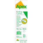 Fellowes Apex 16mm Black Plastic Binding Combs (Pack of 100)