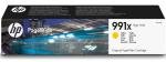 HP 991X Yellow Original PageWide Ink Cartridge - High Yield 16000 pages - M0J98AE