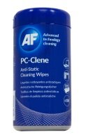 AF PC-Clene Anti Static Cleaning Wipes (100 Wipes)