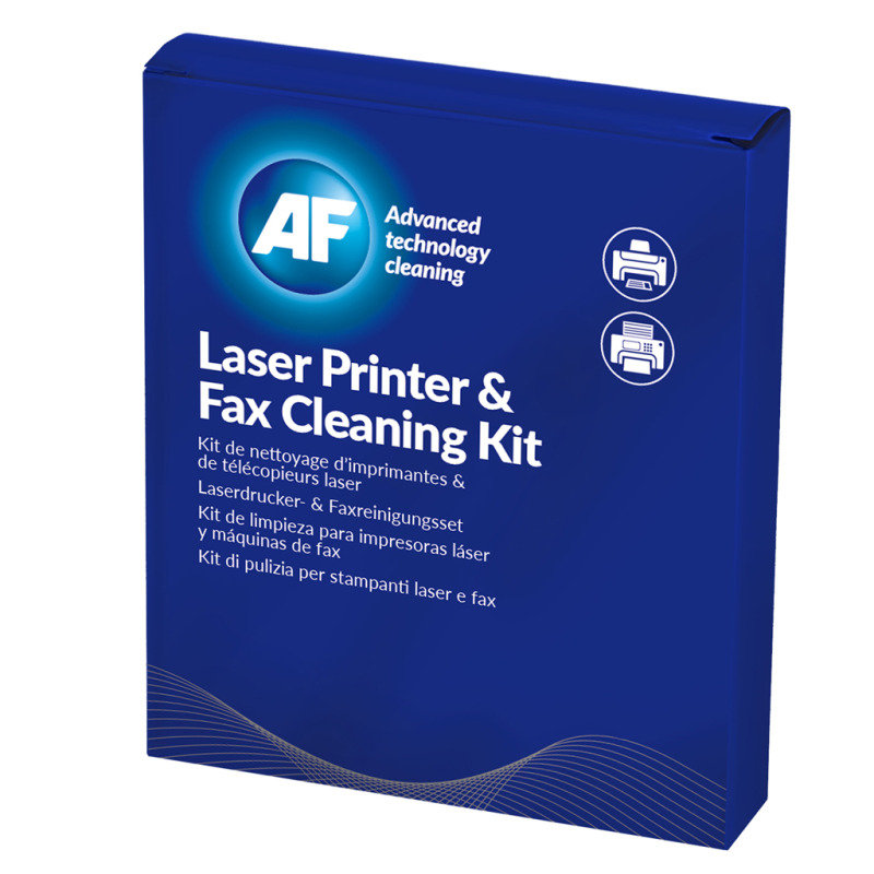 AF Workspace Cleaning Fax machine Printer Equipment cleansing spray &amp; dry cloth 87 ml