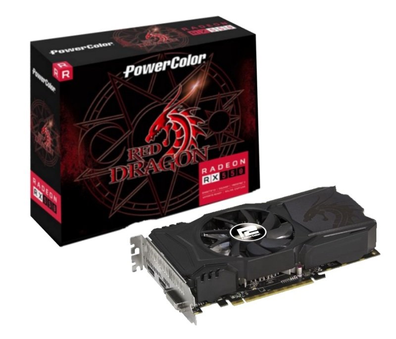 Rx 550 powercolor red dragon не крутится вентилятор