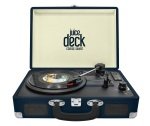 Juice Portable Vinyl Record Player Turntable - Blue