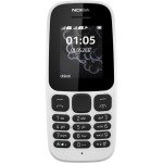 Nokia 105 1.8-Inch Single Sim Feature Phone - White