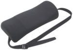 Fellowes Portable Lumbar Support Back Rest - Black