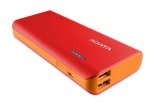 ADATA PT100 Power Bank Red and Orange