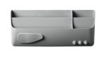 Bi-Office Magnetic Smart Storage Box (Grey)