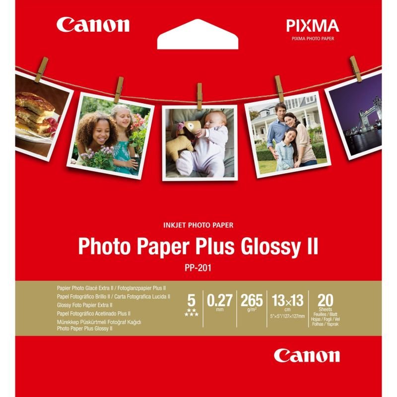 Canon Photo Paper Plus 5x5in (Pack of 20 sheets)