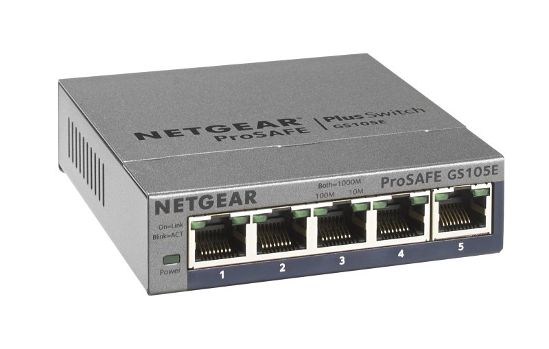 Netgear ProSAFE 5-Port Gigabit Unmanaged Plus Switch