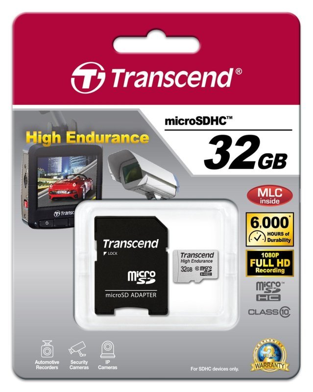 Карта памяти transcend 32gb