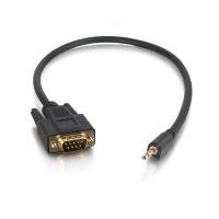 C2G 0.5m Velocity[tm] Db9 Male To 3.5mm Male Adapter Cable