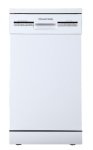 Russell Hobbs RHSLDW4B Black Slimline Freestanding Dishwasher - White