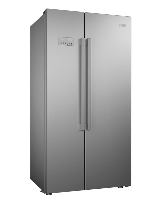 Beko ASL141S American Fridge Freezer Silver Fridge Freezers at Ebuyer