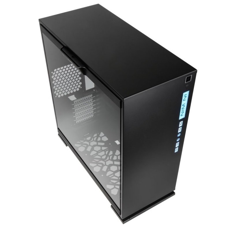 in-win 303 midi tower black - cases ebuyer