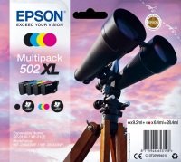 Epson 502XL Multipack 4-Colours Ink Cartridges