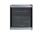 Russell Hobbs RHGWC1B-C Black Glass Door Wine Cooler