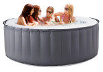 MSPA Silver Cloud Inflatable Hot Tub with Controller