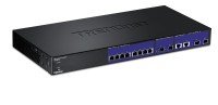 12-Port 10G Web Smart Switch with 8 x 10GBASE-T ports including 2 x 10G SFP+ slots and 2 x shared 10GBASE-T / 10G SFP+ slots