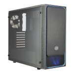Coolermaster Masterbox E500L Blue Trim Computer Case