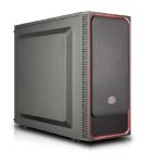 Coolermaster Masterbox E500L SI Red Trim Computer Case