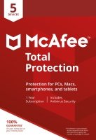McAfee Total Protection 5 Device 1 Year Subscription