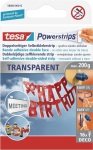 Tesa Powerstrips Clear Deco PK16