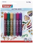 Tesa Glitter Pens 6 Asst Col 59900