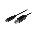 StarTech USB C to USB Type B Cable 2M Black