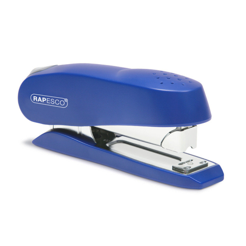 Rapesco Luna Half Strip Front Loading Stapler (blue) | Ebuyer.com