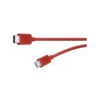 Belkin MIXIT 2.0 USB-C to Micro USB Charging Cable Red 1.8M