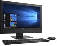 EXDISPLAY Dell Optiplex 5250 AIO PC Intel Core i3-7100 3.5GHz 4GB RAM 500GB HDD 21.5" FHD Non-Touch DVDRW Intel HD WIFI Webcam Windows 10 Pro 64bit
