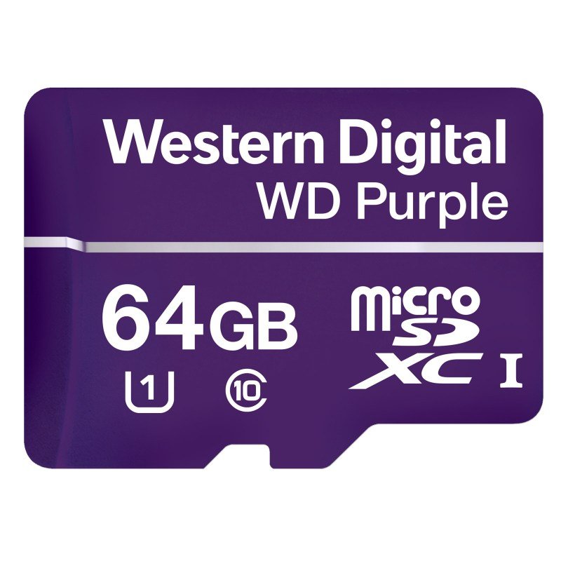 WD Purple microSD Card 64GB