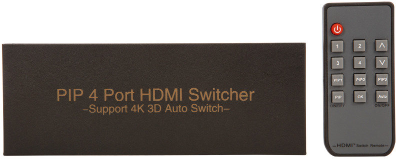 Xenta 4 Port HDMI 4K Switch
