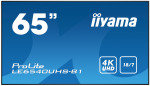 Iiyama ProLite LE6540UHS-B1 65" 4K UHD Large Format Display