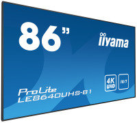 Iiyama ProLite LE8640UHS-B1 86" 4K UHD Large Format Display