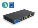 Linksys Business LGS108P - Switch - 8 Ports - Unmanaged