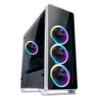 Sahara P35 Mid Tower White Case with 4 RGB Fans
