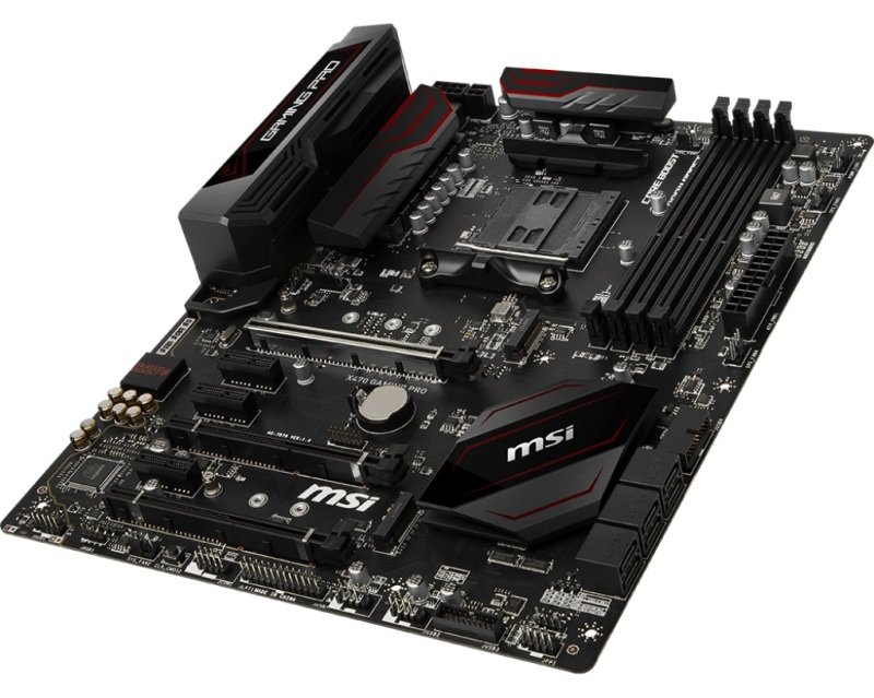 exdisplay msi x470 gaming plus am4 ddr4 atx motherboard