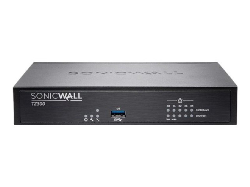 SonicWall TZ300 Wireless-AC Advanced Edition Security Appliance ...