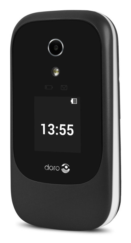 Doro 7060 Black 2.8" 4GB 4G Unlocked & SIM Free