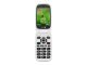 Doro 6530 2.8" Display Flip phone -  Black/White